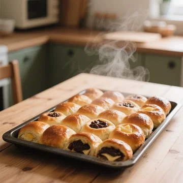 Kreasi Roti Manis Isi Cokelat, Keju, dan Selai Buatan Sendiri Kreasi Roti Manis Isi Cokelat, Keju, dan Selai Buatan Sendiri